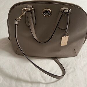 Coach Prince Street Satchel, large, taupe